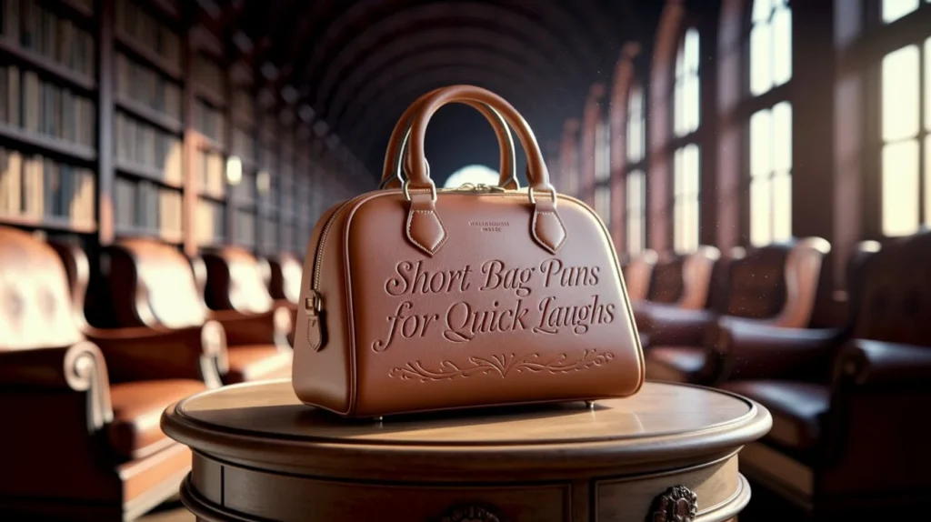 Short bag puns for quick laughs