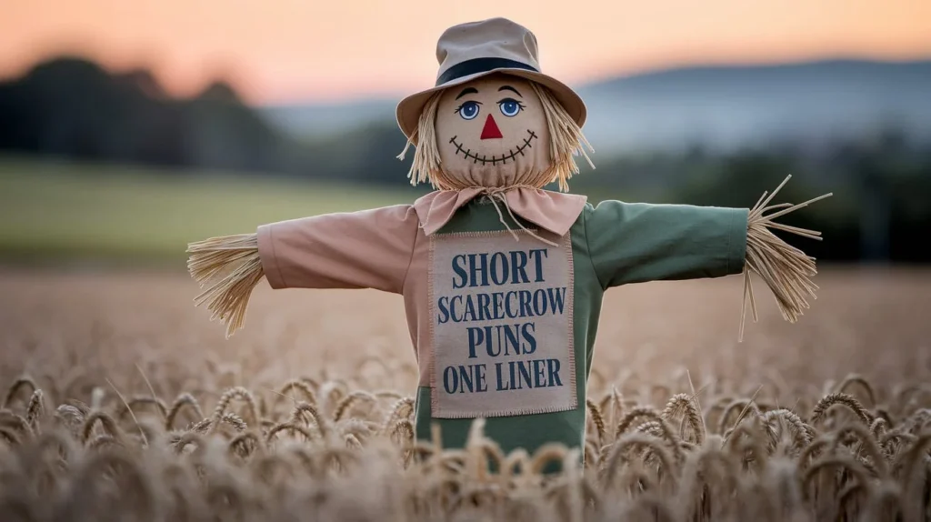 Short Scarecrow Puns One Liner