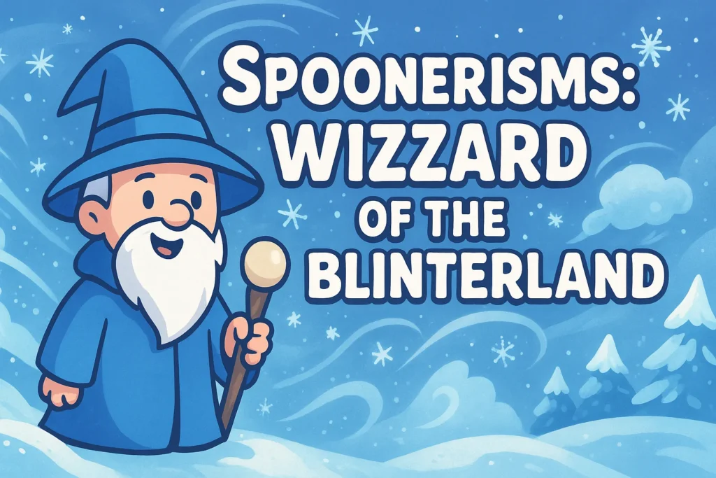 Spoonerisms: Wizzard of the Blinterland