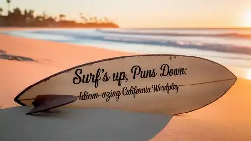 Surf’s Up, Puns Down: Idiom-azing California Wordplay