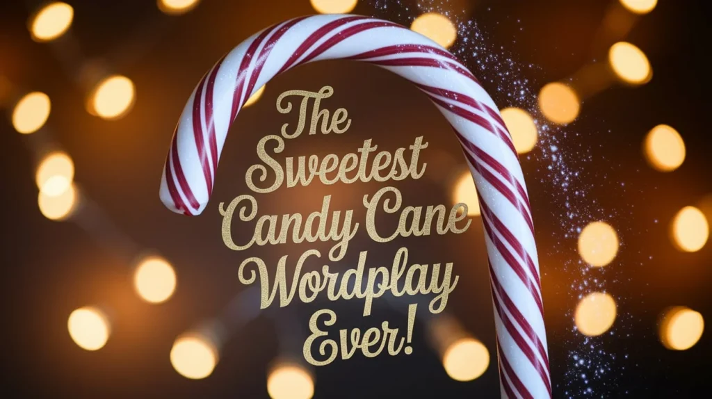 The Sweetest Candy Cane Wordplay Ever!