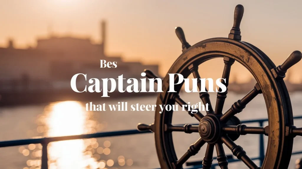 Best Captain Puns That Will Steer You Right