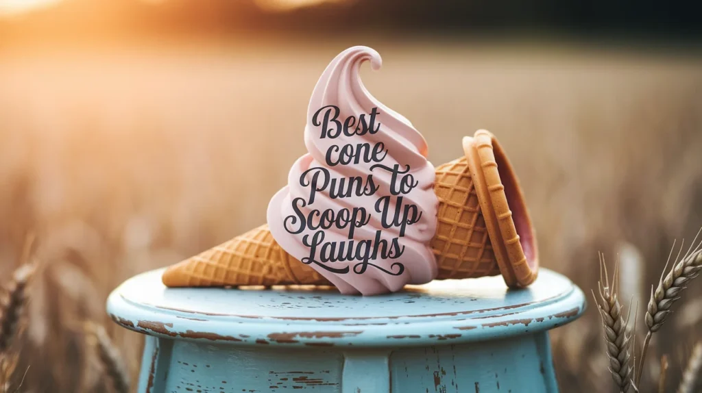 Best Cone Puns to Scoop Up Laughs