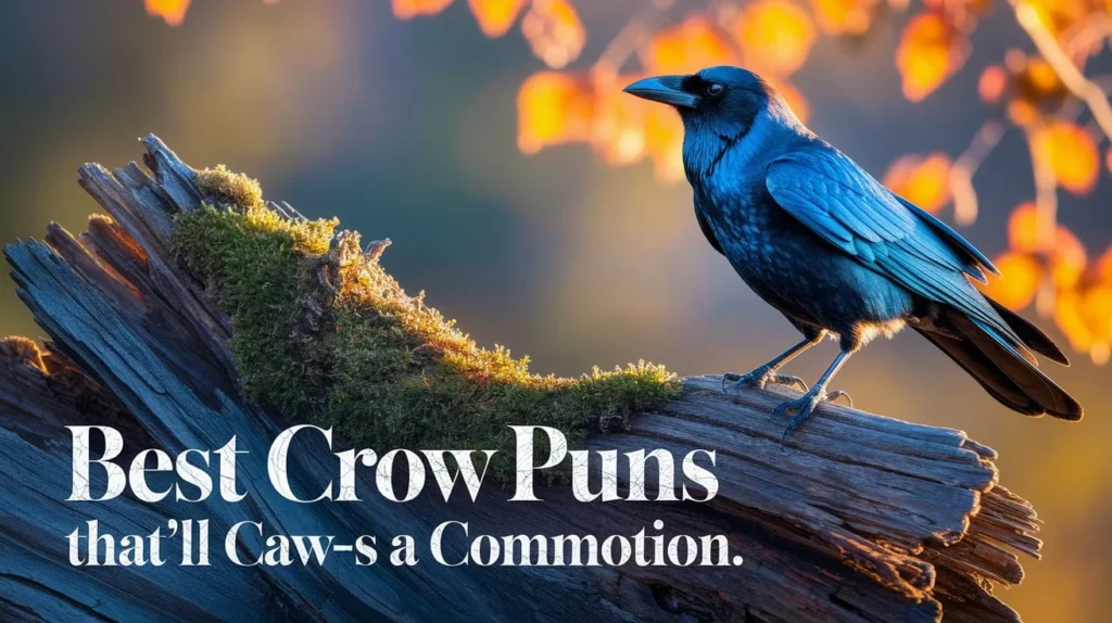 Best Crow Puns That’ll Caw-s a Commotion