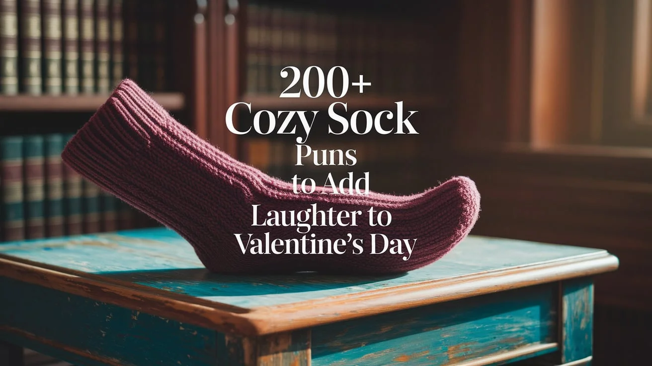 Cozy Sock Puns to Add Laughter to Valentine’s Day