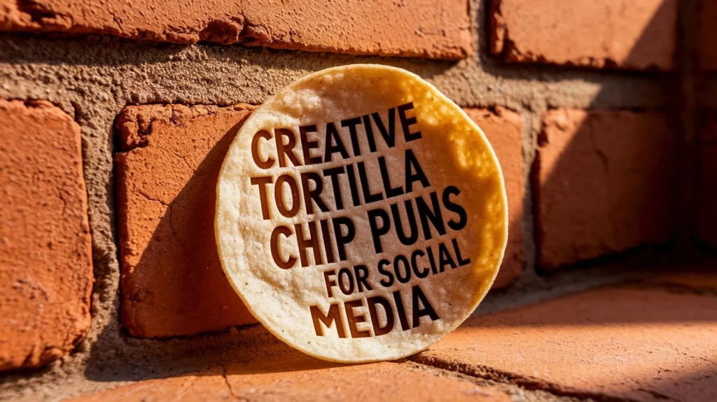 Creative Tortilla Chip Puns for Social Media