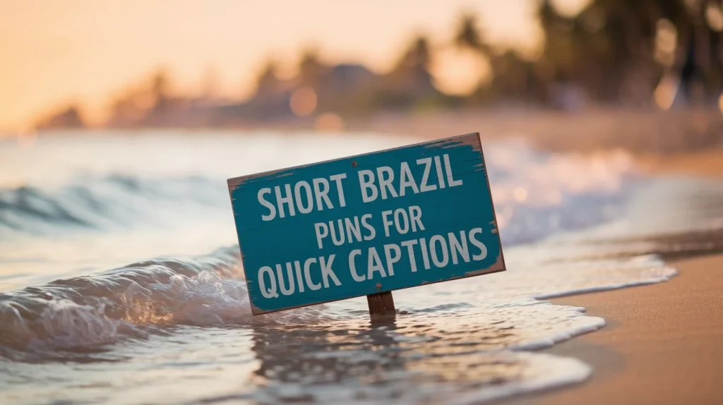 Short Brazil Puns for Quick Captions