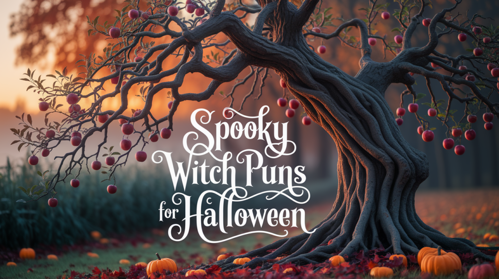 Spooky Witch Puns for Halloween