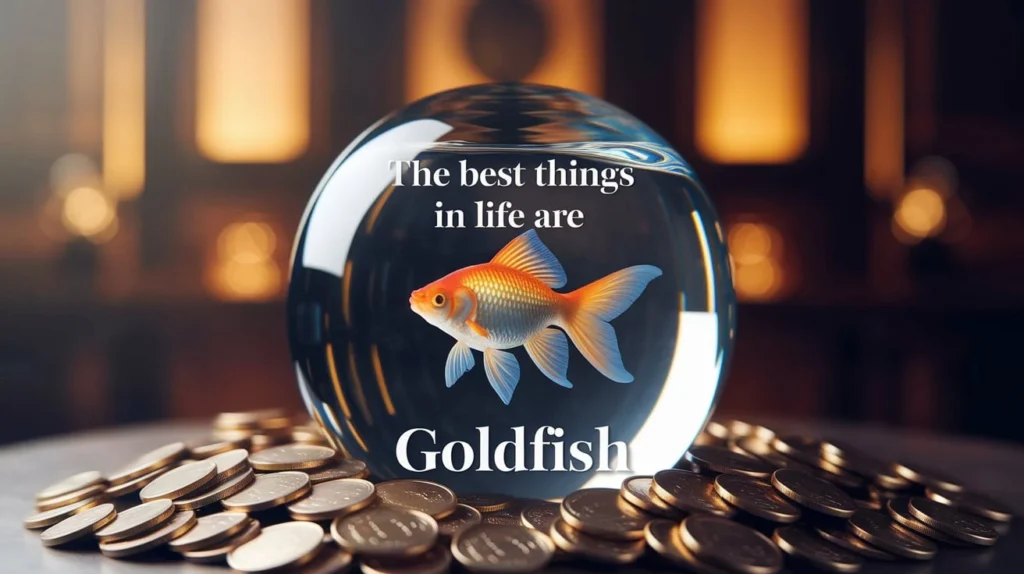 The Best Things in Life Are Goldfish
