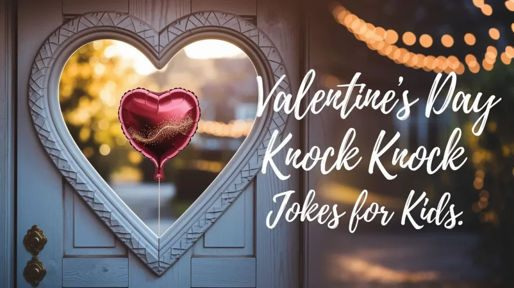 Valentine’s Day Knock Knock Jokes for Kids
