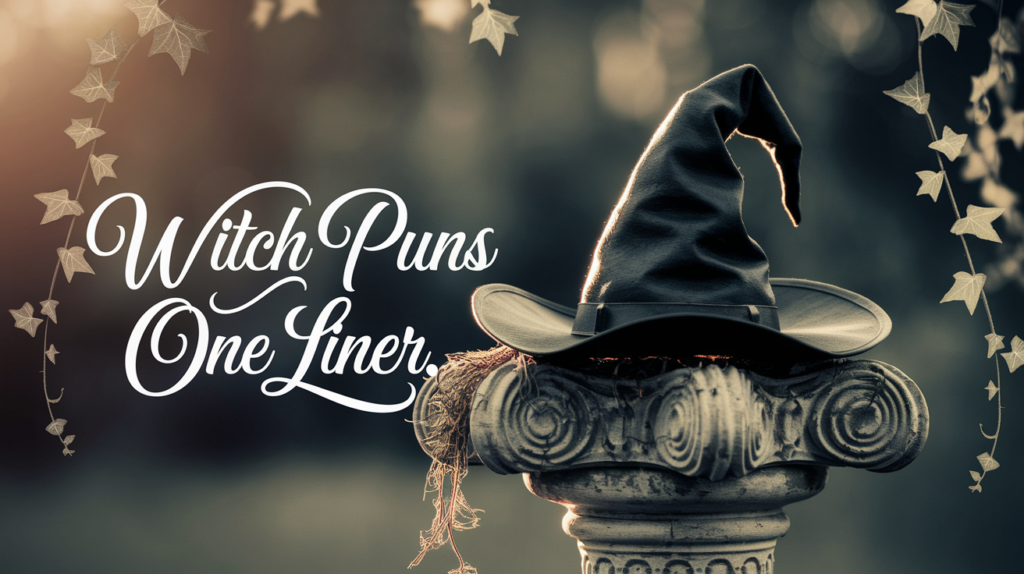 Witch Puns One Liner