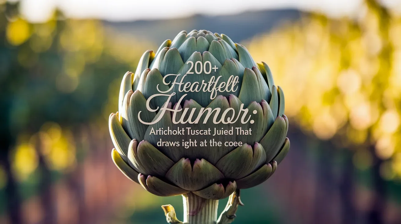 Heartfelt Humor: Artichoke Jokes That Hit Right at the Core